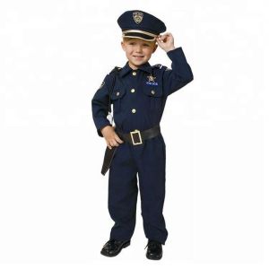 Kids Costumes to Hire - POLICE -  jacket, pants, hat - CHILD